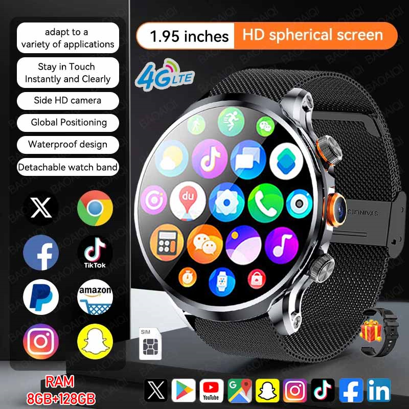 Khadas Vim4 8Gb - 5g/4g completo netcom relógios inteligentes 680*680