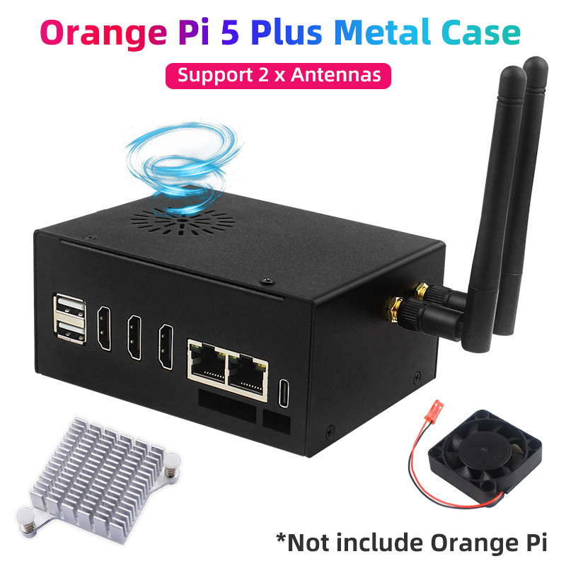 Caixa de metal laranja Pi 5 Pl - Orange Pi 5 Plus 16Gb avaliação e preço