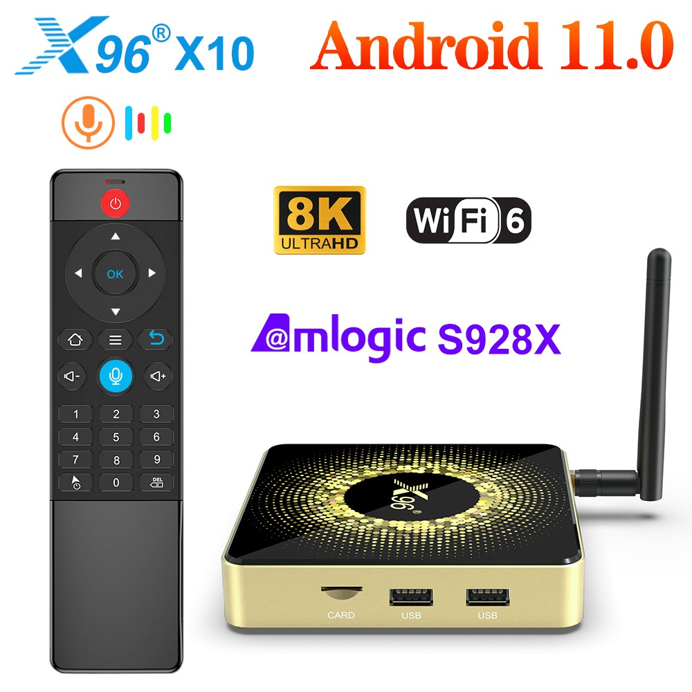 X96 X10 Amlogic S928X-J TV Box - Khadas Vim4 8Gb avaliação e preço