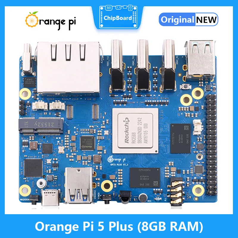 Orange Pi 5 Plus 8GB RAM RK358 - Orange Pi 5 Plus 16Gb avaliação e preço