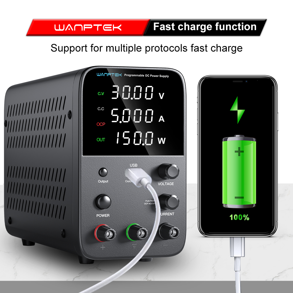 Fonte de Alimentação de Labora - Programmable Dc Power Supply 60V 5A avaliação e preço