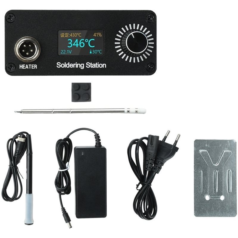 Estação de Solda Portátil B23B - Soldering Station T12 Oled avaliação e preço