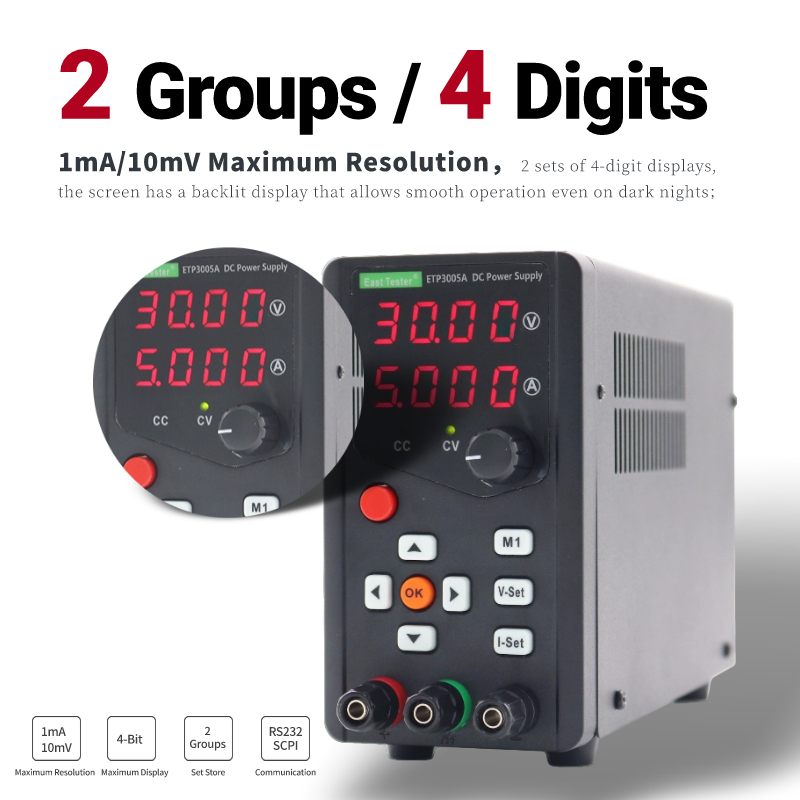 Fonte de alimentação regulada  - Programmable Dc Power Supply 60V 5A avaliação e preço